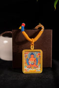 Amitabha Buddha Guardian of the Dog & Pig Titanium Alloy Shell - Thangka Art Space