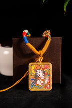 Green Tara - The Compassionate Mother of All Beings Titanium Alloy Shell - Thangka Art Space