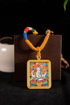 Thousand-Armed Avalokiteshvara Rat Guardian Titanium Shell - Thangka Art SpaceThousand-Armed Avalokiteshvara Rat Guardian Titanium ShellThousand-Armed Avalokiteshvara Rat Guardian Titanium Shell