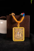 Thousand-Armed Avalokiteshvara Rat Guardian Titanium Shell - Thangka Art SpaceThousand-Armed Avalokiteshvara Rat Guardian Titanium ShellThousand-Armed Avalokiteshvara Rat Guardian Titanium Shell