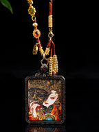 Zaki Lhamo, the Tibetan Female Wealth Goddess（Special Edition） - Thangka Art Space